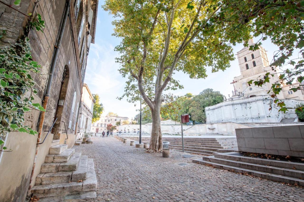 Place Du Palais Des Papes 3 Chambres Parking Climatisation 3 Salles De Bain アヴィニョン エクステリア 写真
